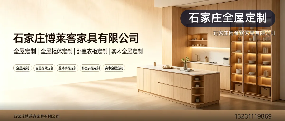 石家庄全屋定制 · 石家庄博莱客家具有限公司官方服务认证