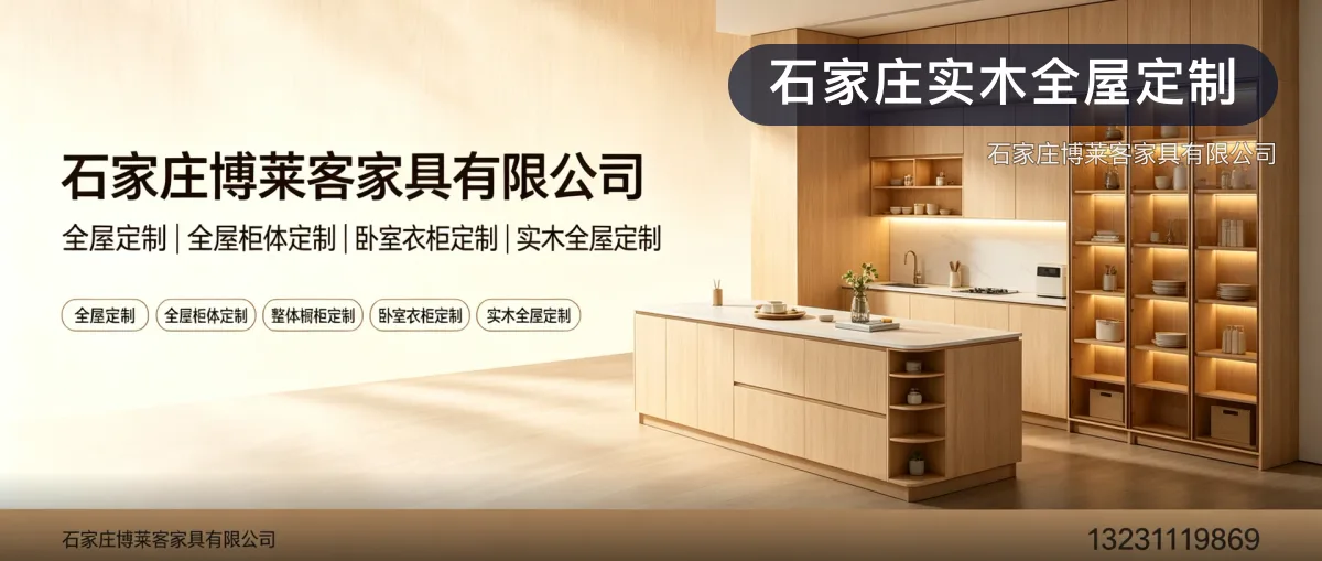 石家庄实木全屋定制 · 石家庄博莱客家具有限公司官方服务认证